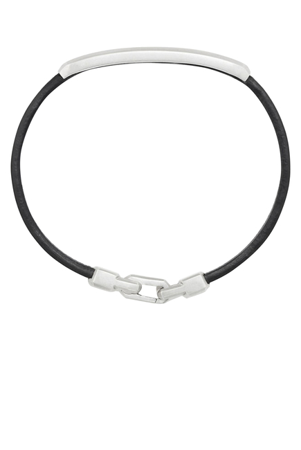 Pave Leather Bracelet
